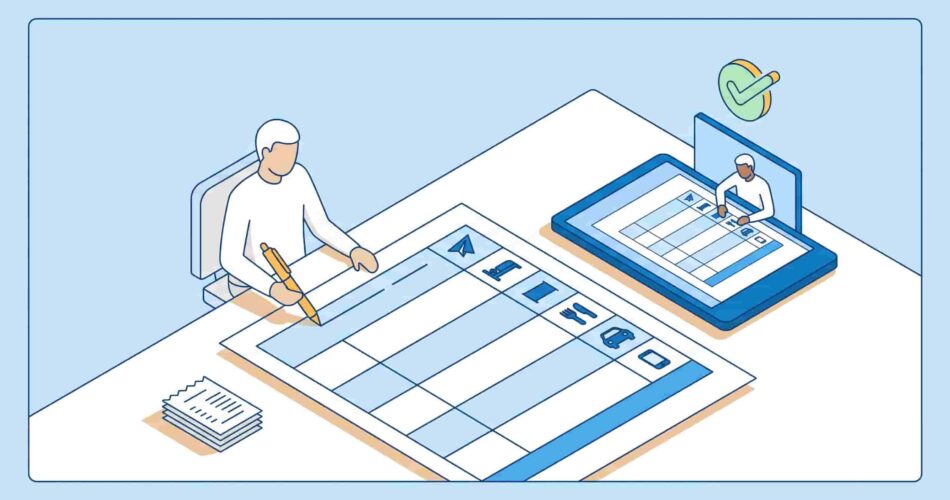 expense reporting template